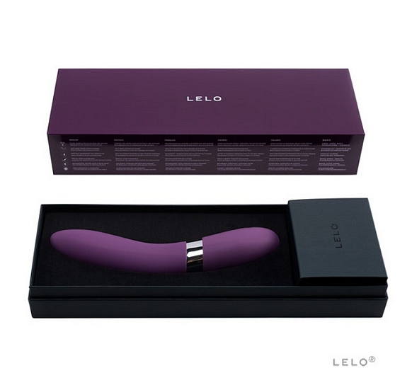 Вибратор изогнутый Lelo Elise 2, фиолетовый