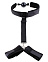 Фиксаторы Gag & Wrist Restraint черные для новичков