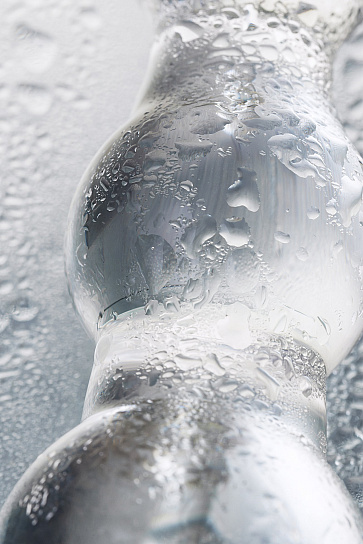 Анально-вагинальный стимулятор с гладкой поверхностью