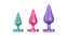 Набор анальных пробок Romp Luster, 3 шт. Набор анальных пробок Romp Luster, 3 шт.