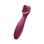 Вакуумно-волновой стимулятор с подогревом и вибрацией KisToy Polly Plus, фиолетовый