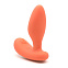 Массажер простаты с вибрацией и пультом KisToy Gordon, оранжевый