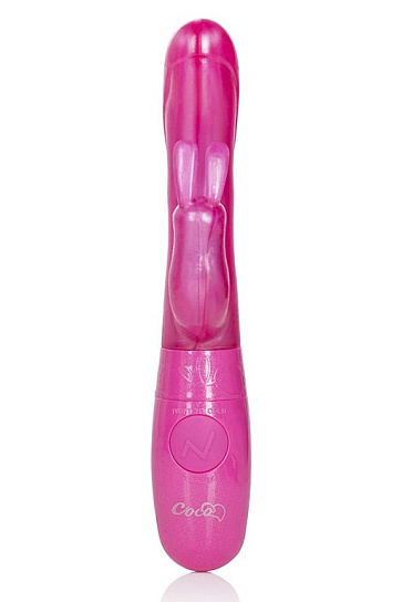Вибратор Coco Licious Love Bunny Vibes, розовый