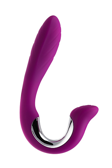 Универсальный изогнутый вагинальный вибратор Anell