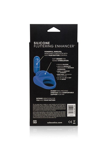 Эрекционное кольцо с вибрацией Silicone Fluttering Enhancer
