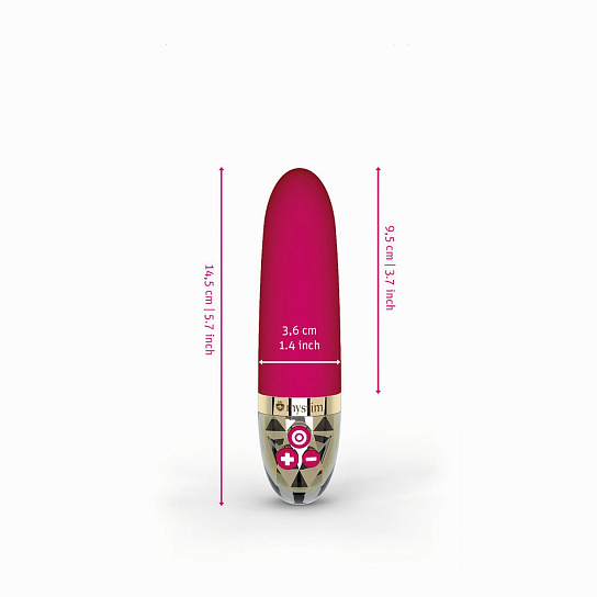 Мини-вибратор Mystim Sleak Freak, розовый