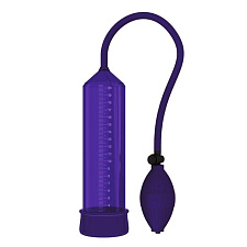Вакуумная помпа для мужчин, 21 см, фиолетовая