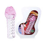 Насадка на фаллос с перфорированной поверхностью