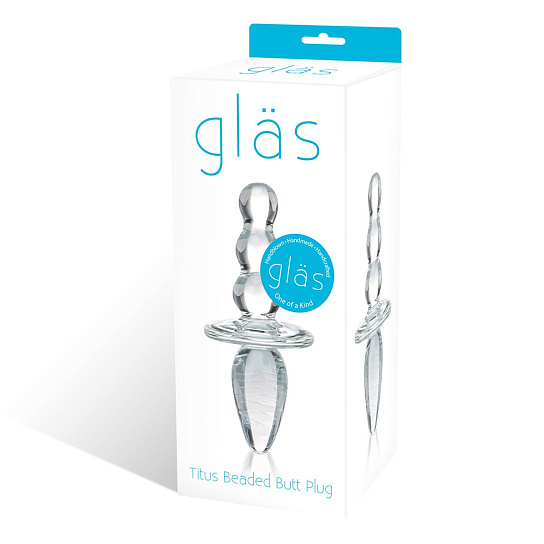 Двойная пробочка-елочка с блестящей спиралькой Titus Beaded