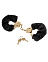 Наручники с черным мехом Deluxe Furry Cuffs Наручники с черным мехом Deluxe Furry Cuffs