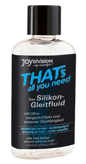 Вагинальная-анальная смазка на силиконовой основе THAT'S ALL YOU NEED, 20 мл