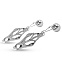 Зажимы на соски Easytoys TJapanese Clover Clamps With Weights