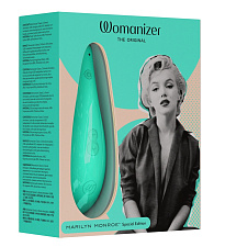 Вакуумно-волновой стимулятор клитора Womanizer Marilyn Monroe, мятный