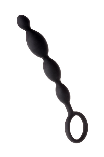 Небольшая анальная цепочка Anal Beads с кольцом A-Toys