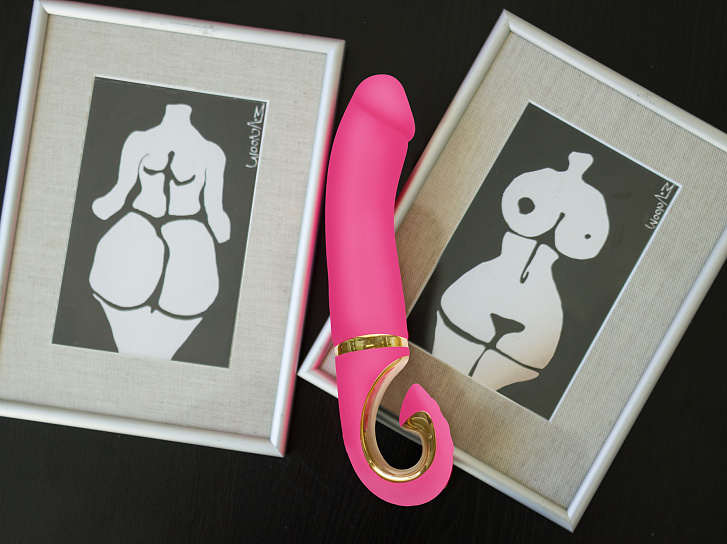 Вибратор Gjay из материала Bioskin, 22 см