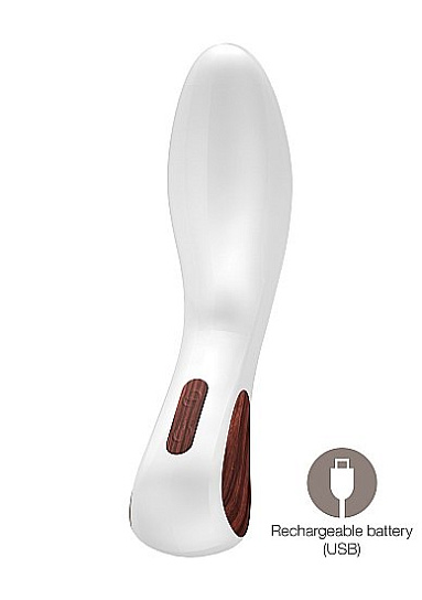 Водонепроницаемый вибратор OLIVE, белый