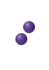 Вагинальные шарики Lexy без сцепки для укрепления мышц размер S, фиолетовые