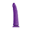 Пенис на присоске Colours Pleasures Thin 8 Dildo, фиолетовый, 18 см