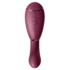 Вакуумный клиторальный стимулятор Womanizer Next Duo, бордовый, арт. WZ142SG3