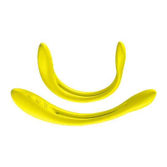 Многофункциональный вибратор Elastic Game, желтый