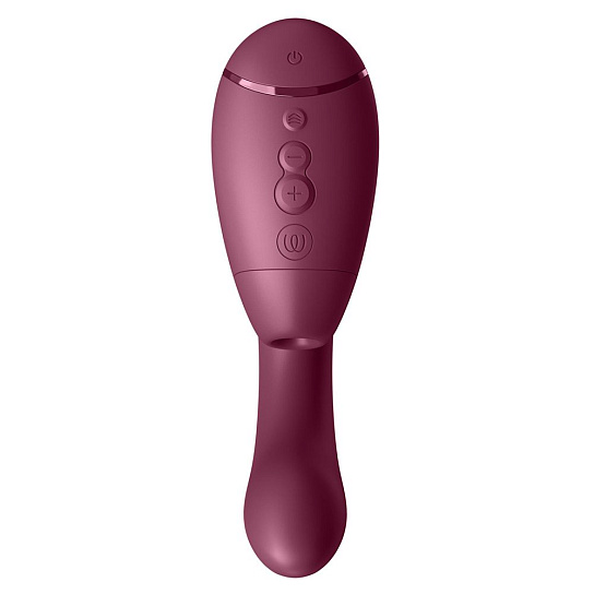 Вакуумный клиторальный стимулятор Womanizer Next Duo, бордовый, арт. WZ142SG3