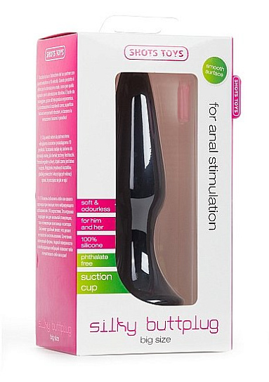 Анальный стимулятор с расширением книзу, черный