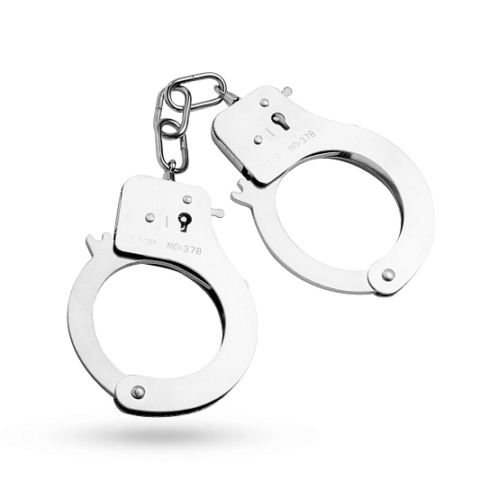 Металлические Наручники Easytoys Metal Cuffs Silver