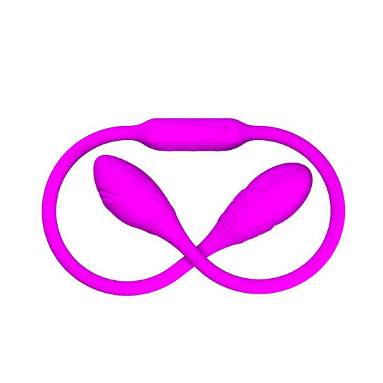 Двойной вибратор на длинном шнурке Lover's Whip с пультом