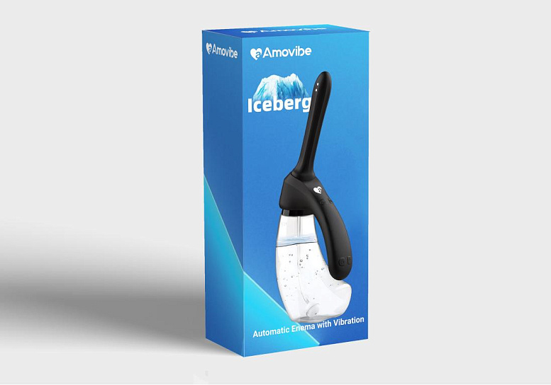 Гигиенический интимный душ Amovibe Iceberg с вибрацией