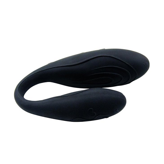 Черный вибратор Indulgence Plus, 30 виброрежимов