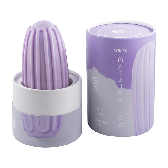 Мастурбатор Lola Games Marshmallow Maxi Syrupy, фиолетовый