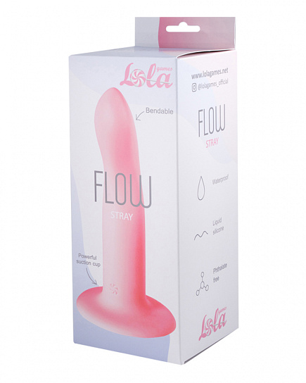 Фаллоимитатор Lola Games Flow Stray, розовый