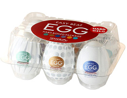 Набор яиц Tenga Egg II с шестью классическими рельефами