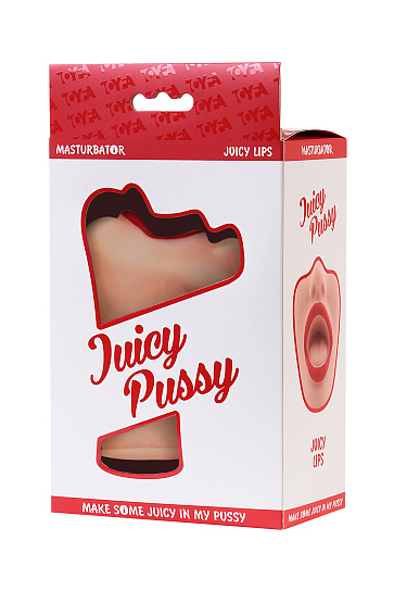 Мастурбатор открытые губы Toyfa Juicy Lips