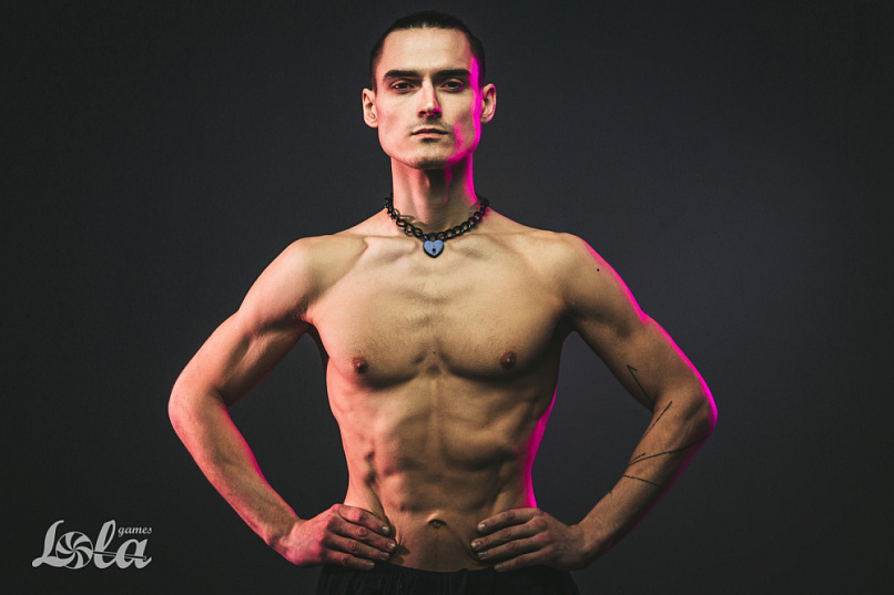 Ошейник в виде цепи EMBRACE, черный