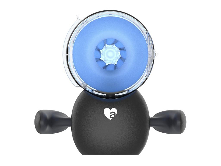 Мастурбатор Amovibe Black Knight Massaging Beads с вращением бусин