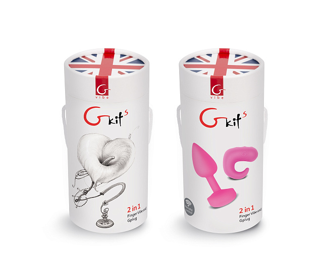 Роскошный набор анальная пробка + кольцо Gvibe Gkit