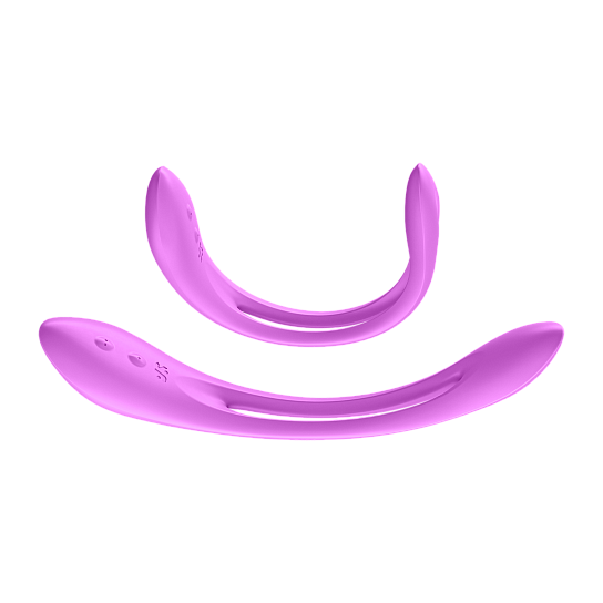 Многофункциональный вибратор Elastic Joy, фиолетовый