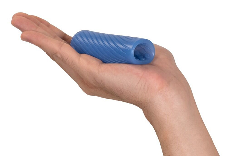 Мастурбатор карманный в пластиковом корпусе ARCwave Ghost, синий