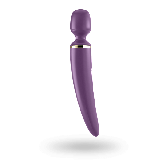 Вибромассажер Satisfyer Wand-er Woman для всего тела, фиолетовый