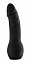Страпон поясной с головкой Deluxe Silicone Strap On, 25 см, черный
