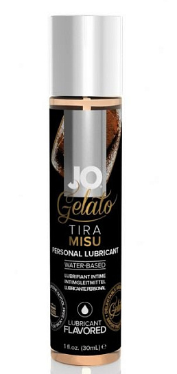 Нежный оральный гель JO Gelato Tiramisu Flavored, 30 мл