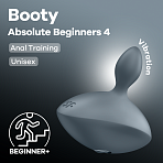 Анальная вибровтулка Satisfyer Booty Absolute Beginners 4, серый