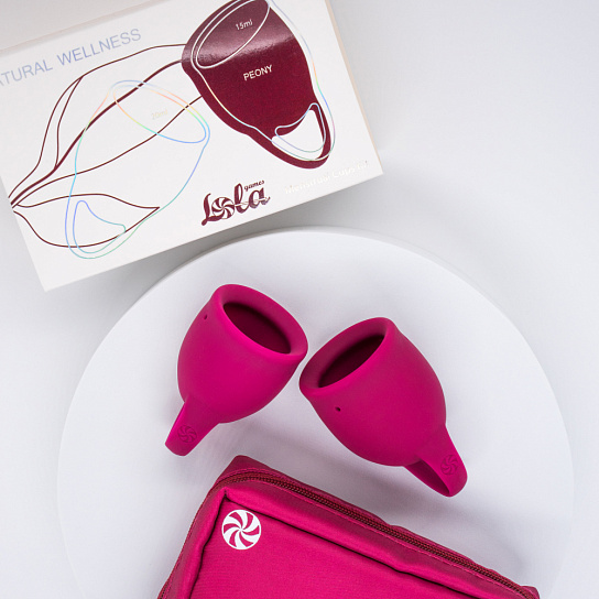 Набор менструальных чаш Lola Games Natural Wellness Peony
