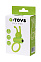 Эрекционное виброкольцо A-Toys by Toyfa Flik, зеленый