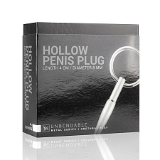 Уретральный стимулятор Sinner Hollow Metal Penis Plug