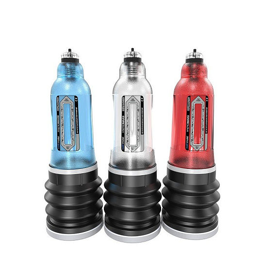Гидропомпа для мужчин Hydromax-5, 8-12 см, синяя