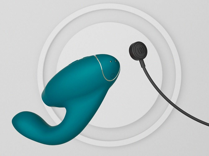 Клиторальный стимулятор Womanizer Duo 2, бирюзовый