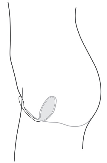 Вибратор We-Vibe Jive Smart с управлением со смартфона, синий