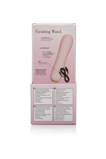 Элегантный женский компактный вибратор Inspire Gyrating Wand